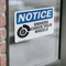 Signmission Drivers Chock Your Wheels OSHA Notice Sign, Vinyl Decal, 10in W x 7in L, 2PK OS-2PACK-NS-D-710-L-15512 - alternate 3